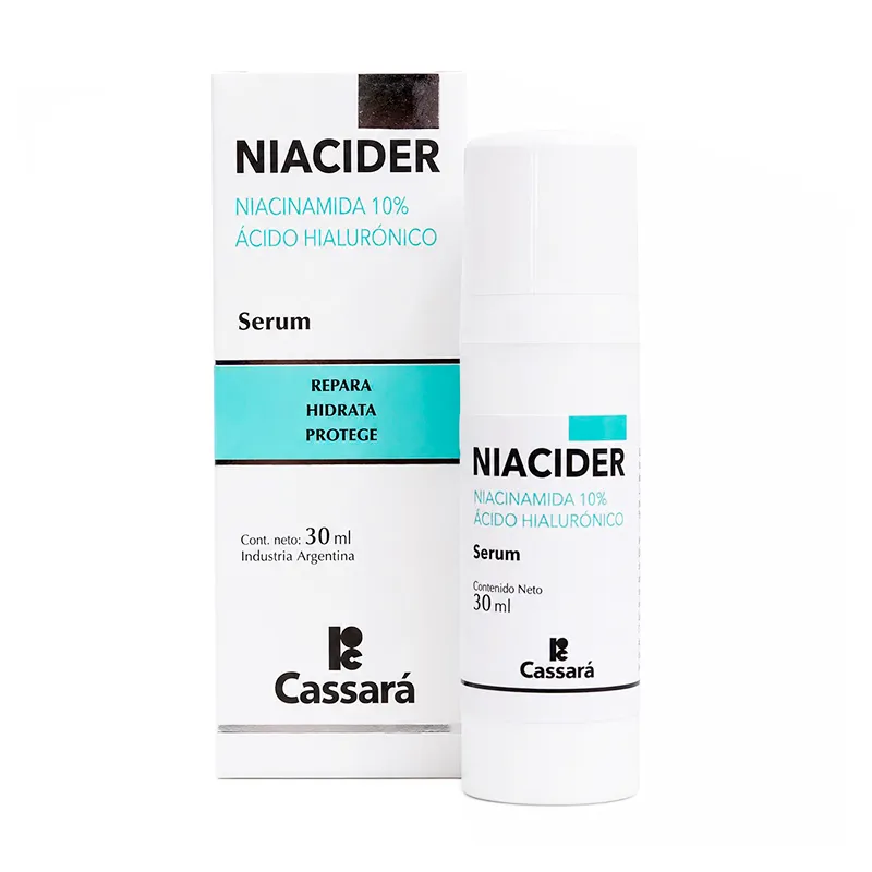 niacider serum niacinamida 10% acido hialuronico - cont. 30 ml