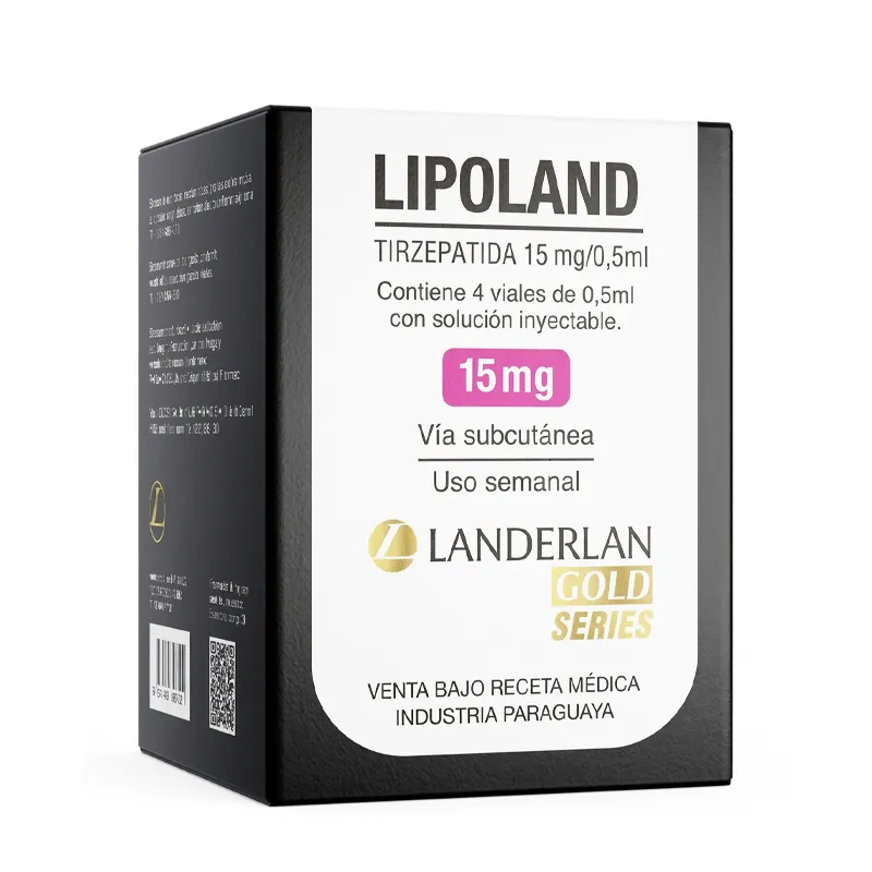 Lipoland Tirzepatida 15 mg/ml - Cont. 4 Viales