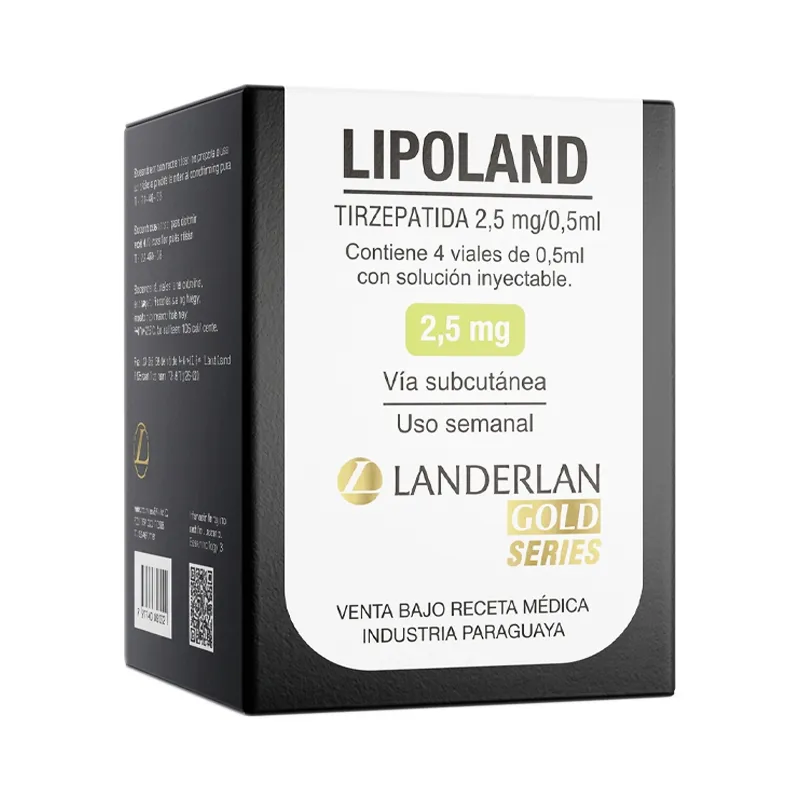 Lipoland Tirzepatida 2,5 mg/ml - Cont. 4 Viales