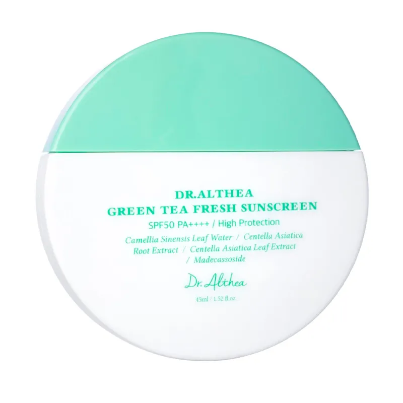 Green Tea Fresh Sunscreen SPF50+ Dr Althea - Cont. 45 mL