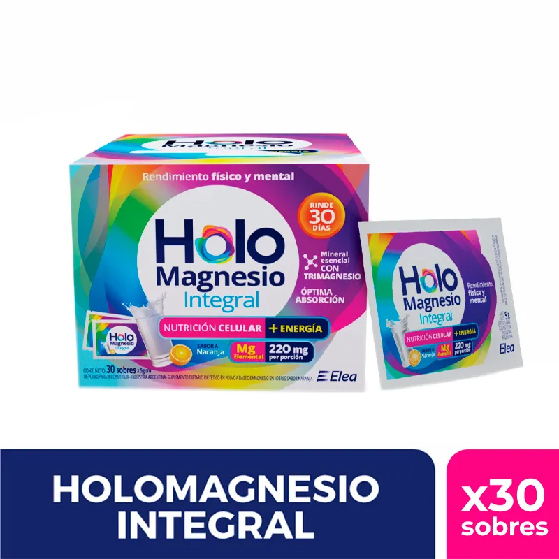 Holo Magnesio Integral Polvo - Cont. 30 Sobres