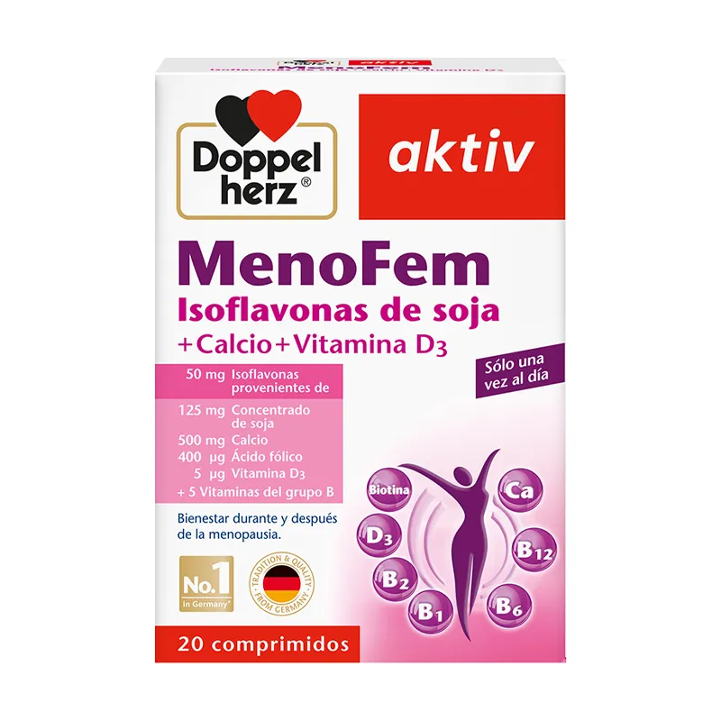 doppelherz aktiv menofem - cont. 20 comprimidos