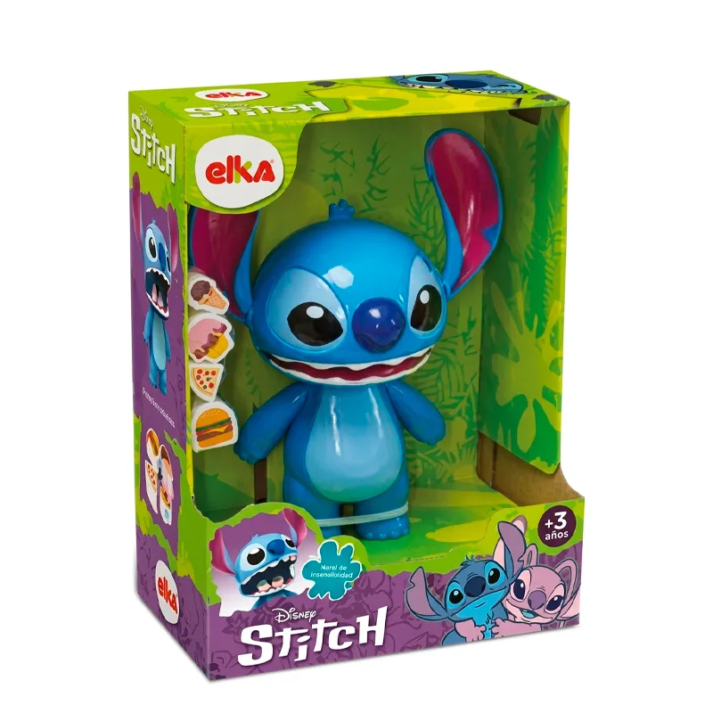 Muñeco Stitch Come La Comida Elka - 1 Unidad