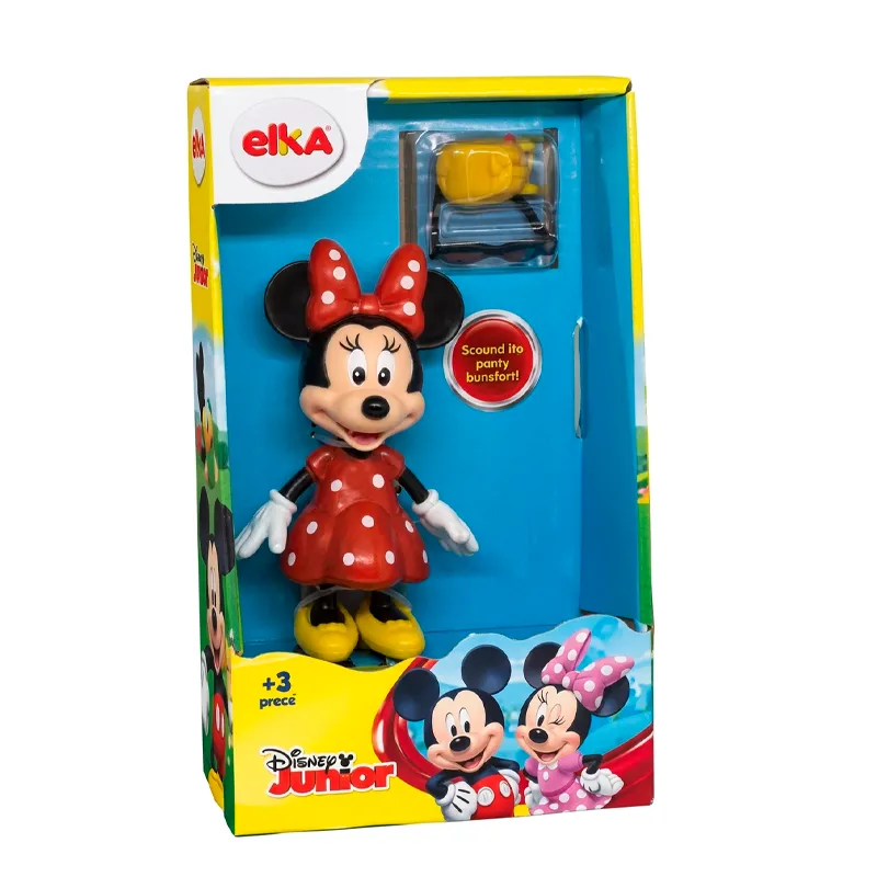 Muñeco Flexible Minnie Con Accesorios Elka - 1 Unidad