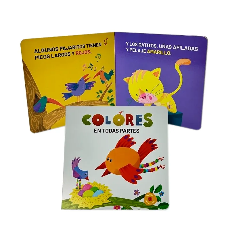 libro mundo de cartón colores el grafico - 1 unidad