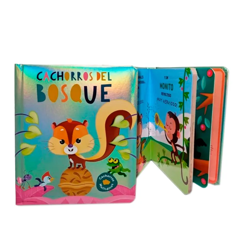 Libro Mulliditos Cachorros del Bosque El Grafico - 1 Unidad
