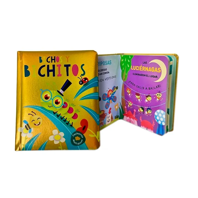 Libro Mulliditos Bichitos Cachorros El Grafico - 1 Unidad