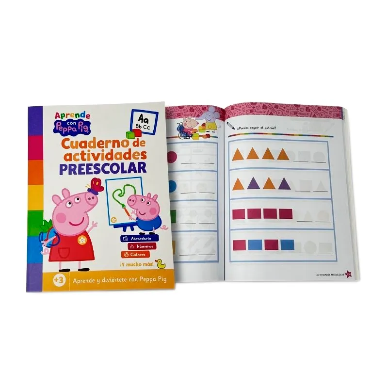 Cuaderno de Actividades Preescolar Peppa Pig El Grafico - 1 Unidad