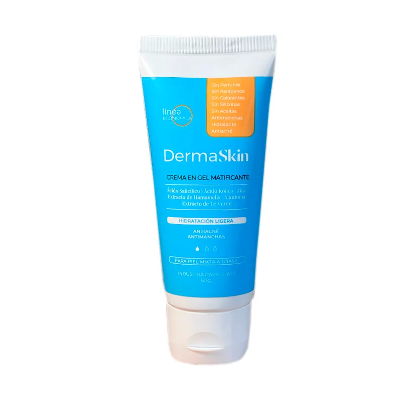 crema en gel matificante piel mixta a grasa dermaskin - 60 gr