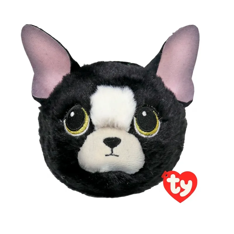 Beanie Bouncers Dooble Perro Negro Ty - 1 Unidad