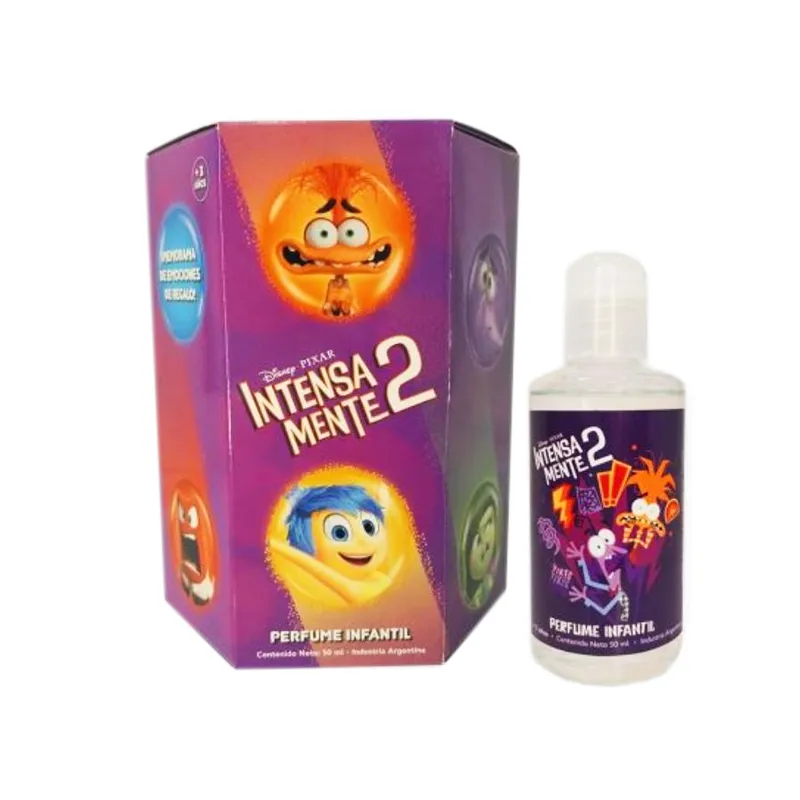 perfume infantil hexagonal intensamente 2 disney - cont. 50 ml