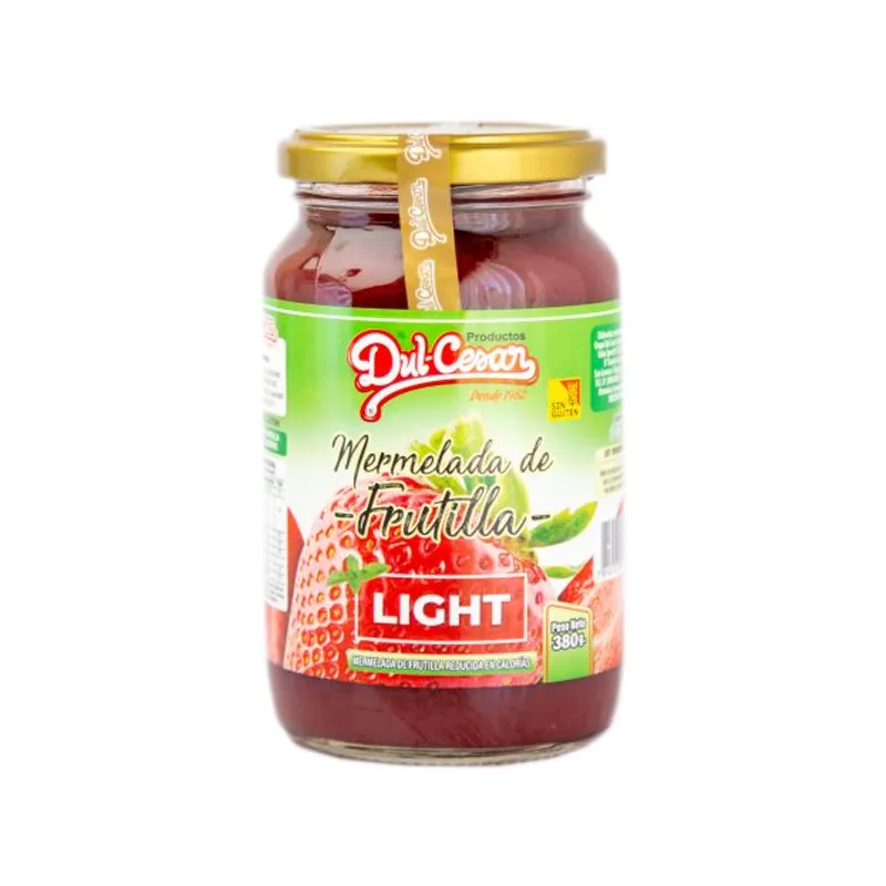 Mermelada de Frutilla Light Dulcesar - Cont. 380 gr