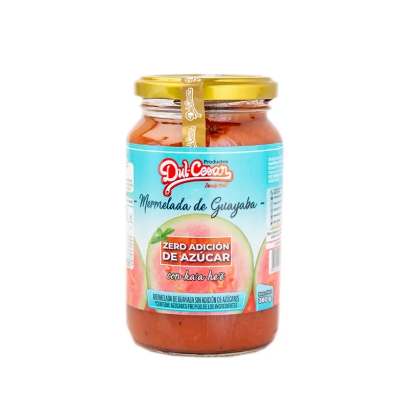 Mermelada de Guayaba Zero Dulcesar - Cont. 380 gr