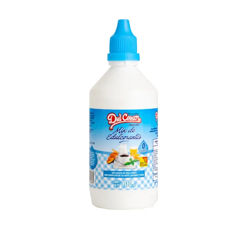 Edulcorante Liquido de Mesa Dulcesar - Cont. 100 mL