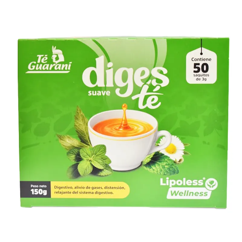 Digesté Suave Lipoless Wellness - Cont. 50 Saquitos de 3 gr
