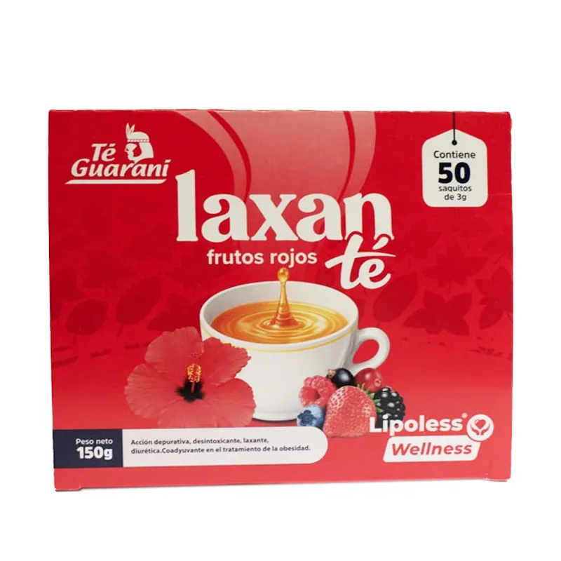 Laxanté Frutos Rojos Lipoless Wellnes - Cont. 50 Saquitos de 3 gr