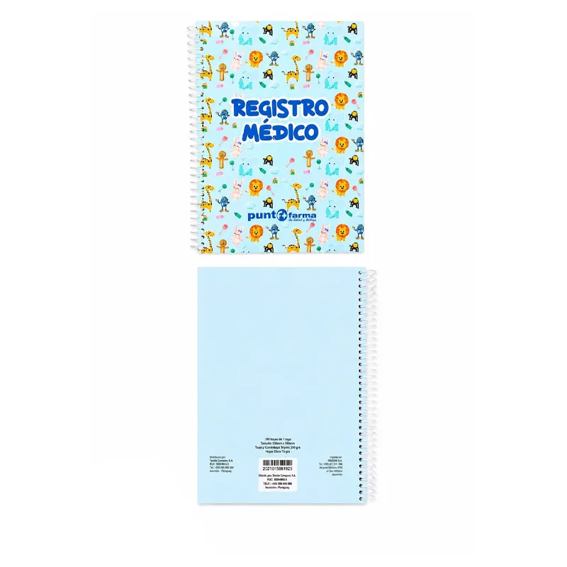 Recetario Infantil Punto Farma Texco - Cont. 100 Hojas