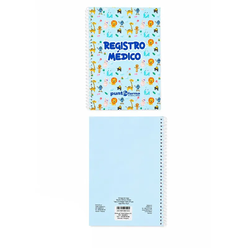Recetario Infantil Punto Farma Texco - Cont. 50 Hojas