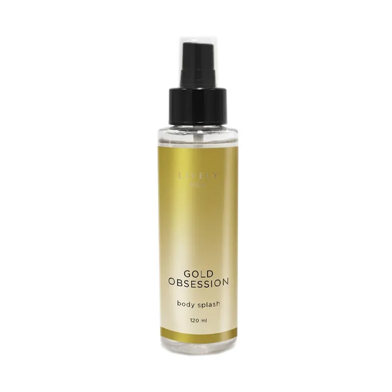 Body Splash Men Gold Obsession Lively - Cont. 120 mL