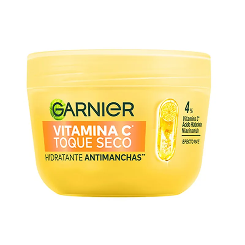 Hidratante Antimanchas Toque Seco Con Vitamina C Garnier - Cont. 85 gr