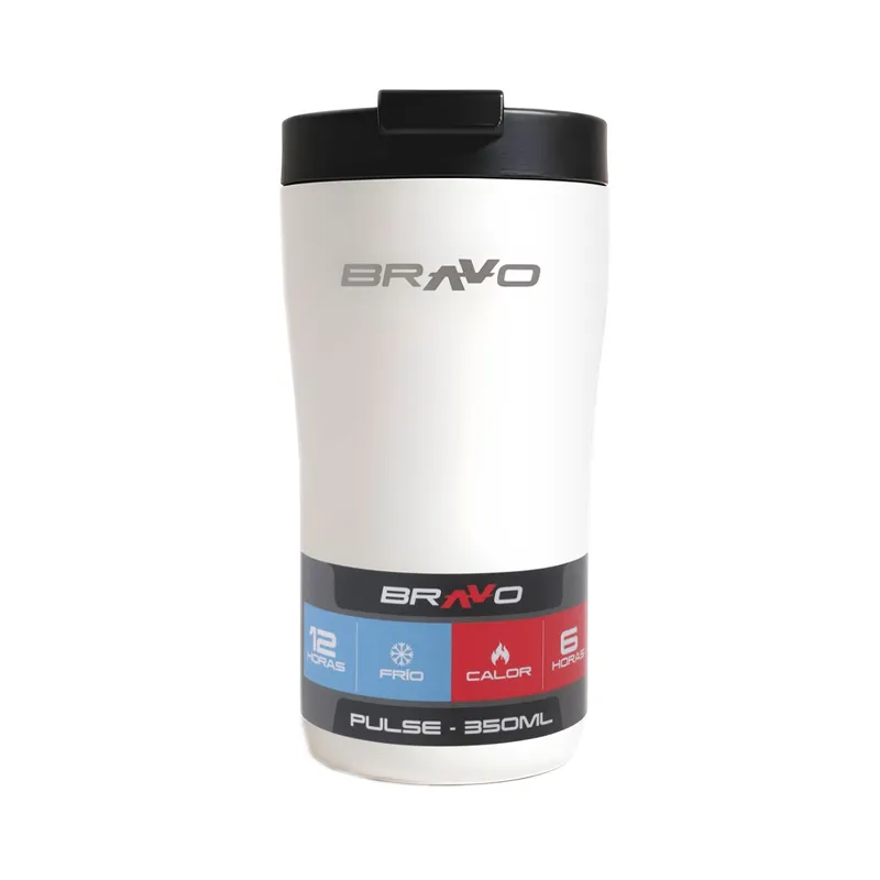 Vaso Pulse Blanco Bravo - Cont. 350 mL