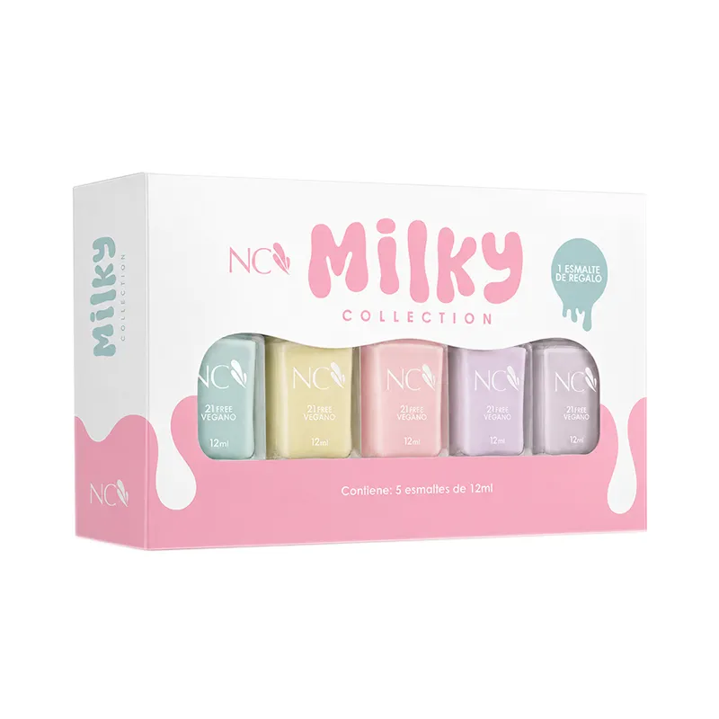 Pack Regaleria Esmaltes Milky New Color