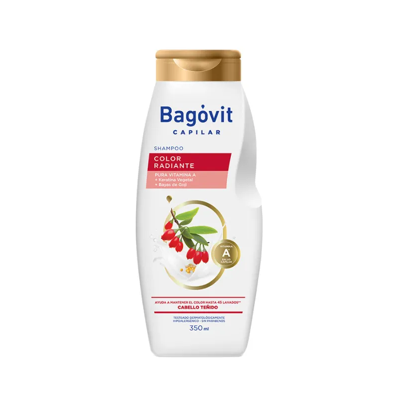 Shampoo Color Radiante Bagovit Capilar - Cont. 350 mL