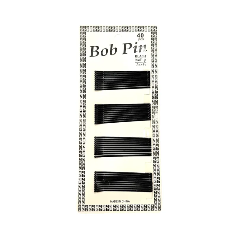 Hebillitas Negras Bob Pin Fuzion