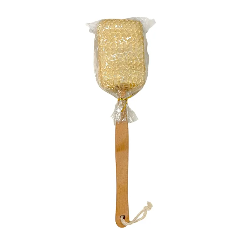 Esponja Para Espalda con Mango de Madera Fuzion
