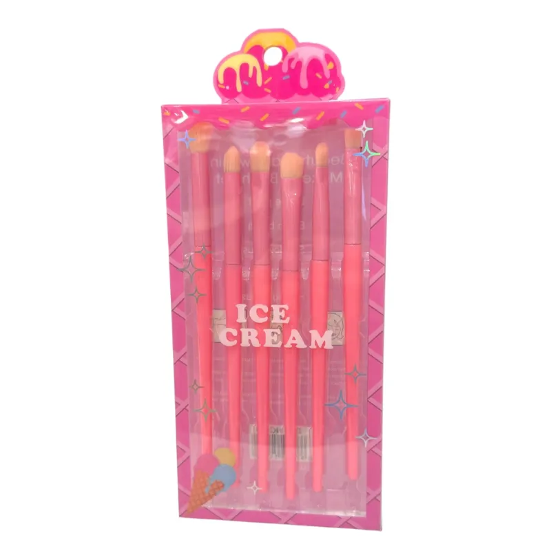 Set de Brochas x6 Piezas Fuzion