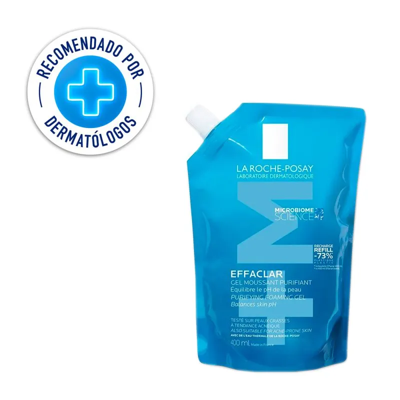 Gel Limpiador Effaclar Refill La Roche Posay - 400 mL
