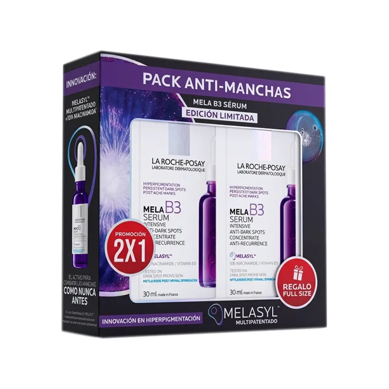 Travel Pack 2x1 Mela Serum La Roche Posay