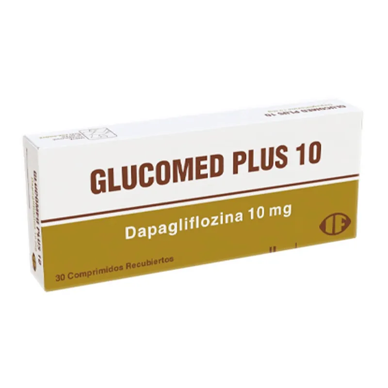 Glucomed Plus 10 Dapagliflozina 10 mg - Cont. 30 Comprimidos Recubiertos