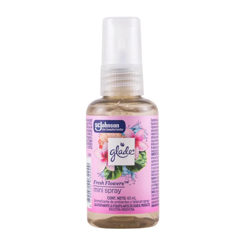 Mini Spray Fresh Flowers Glade - Cont. 60 ml