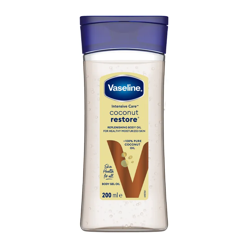 Body Oil Coconut Restore Vaseline - Cont. 200 mL