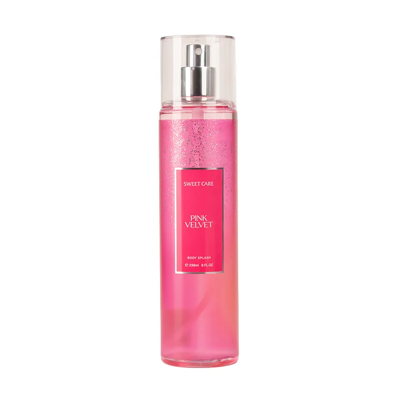 Body Splash Pink Velvet Mist Sweet Care - Cont. 236 mL