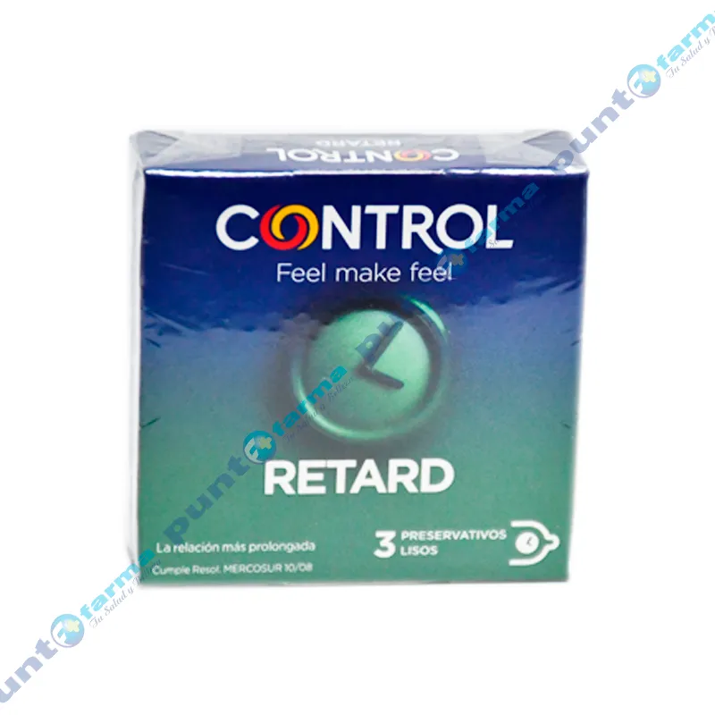 Preservativos Control Retard - Cont 3 Unidades