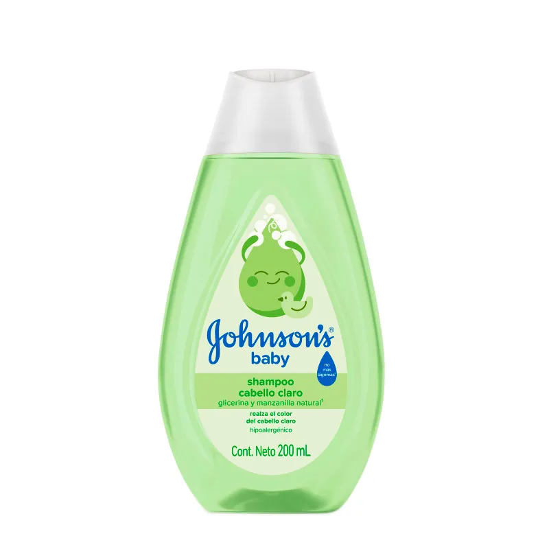 Shampoo Cabello Claro Johnson's Baby - Cont.200 mL