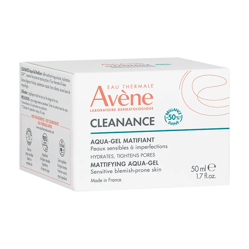 Aqua Gel Matificante Cleanance Avene - Cont. 50 mL