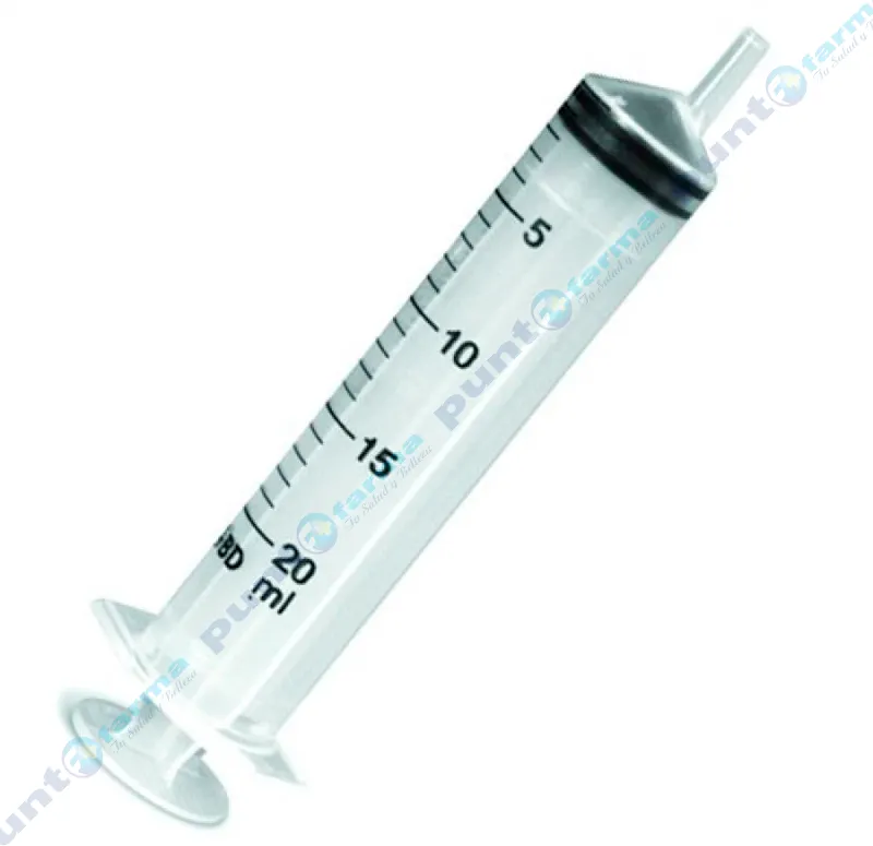 Jeringa sin aguja BD - Cont. 1 unidad x 20ml
