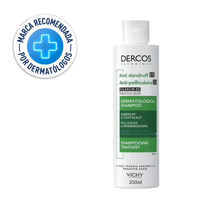 Shampoo Dercos Anti-pelliculaire Vichy - Cont. 200 ml