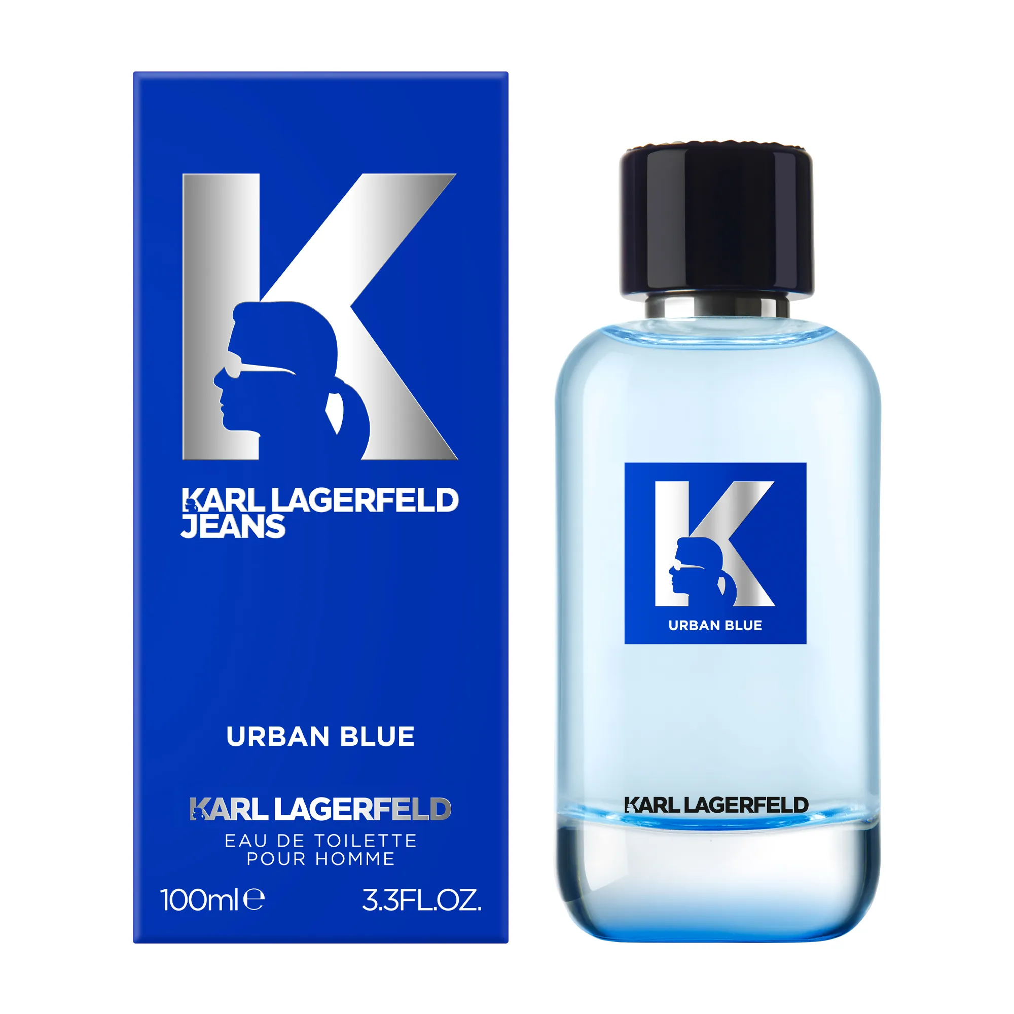 Perfume Jeans Urban Blue Eau de Toilette Karl Lagerfeld - Cont.100 mL