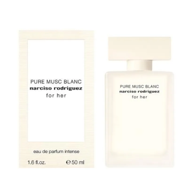 perfume pure musc blanc eau de parfum intense narciso rodriguez - cont.50 ml