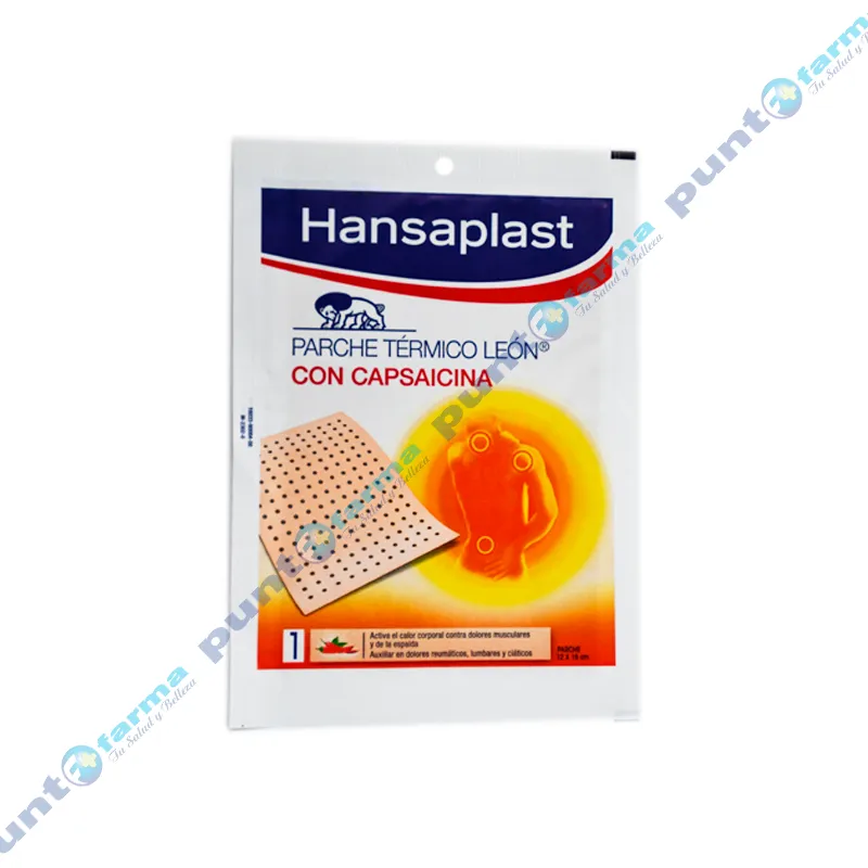 Parche Térmico León con Capsaicina Hansaplast - Cont 1 Unidad