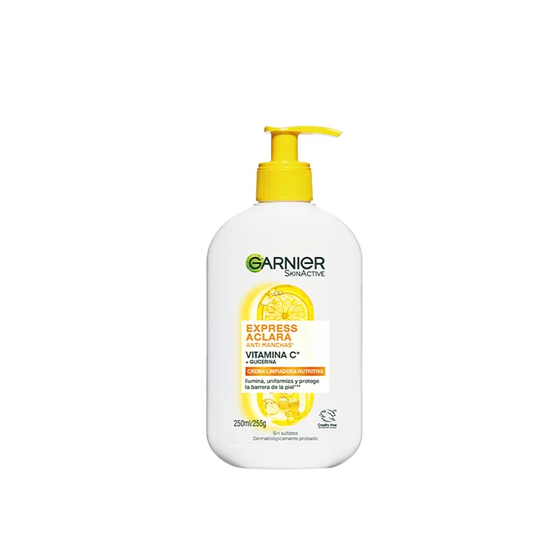 Crema Limpiadora Nutritiva Vitamina C Garnier - Cont.250 mL