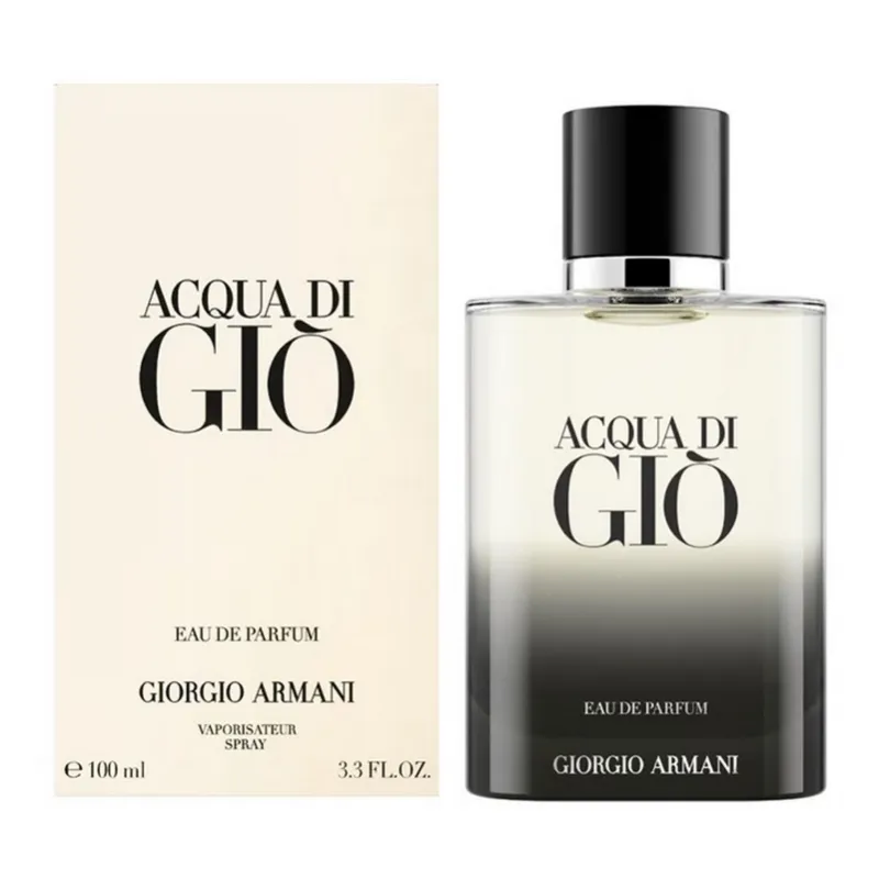 perfume acqua di gio eau de parfum giorgio armani - cont.100 ml