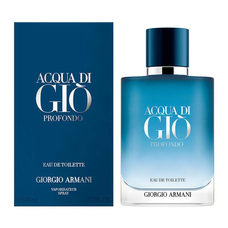 Perfume Acqua di Gio Profondo Eau de Toilette Giorgio Armani - Cont.100 mL
