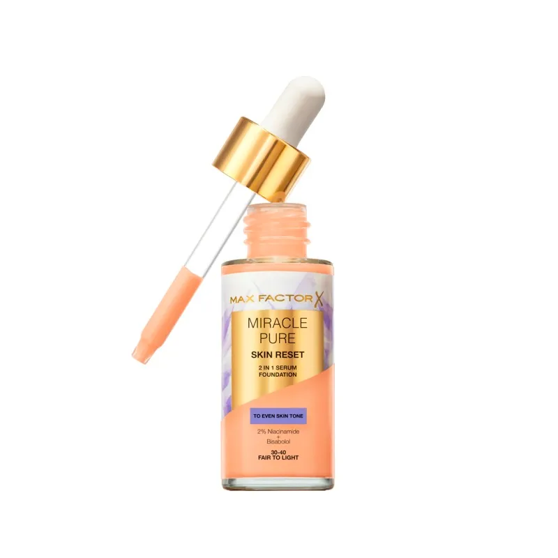 Miracle Pure Skin Reset Serum Fair To Light Max Factor - Cont. 30 mL
