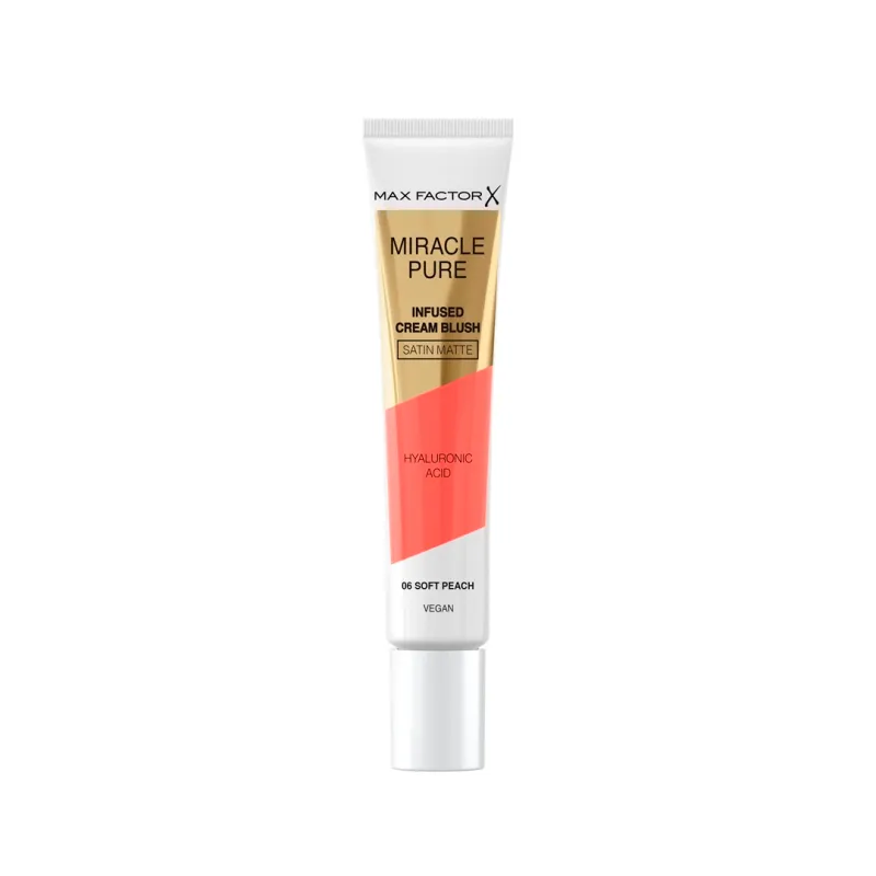 Miracle Pure Infused Cream Blush Soft Peach Max Factor - Cont. 15 mL