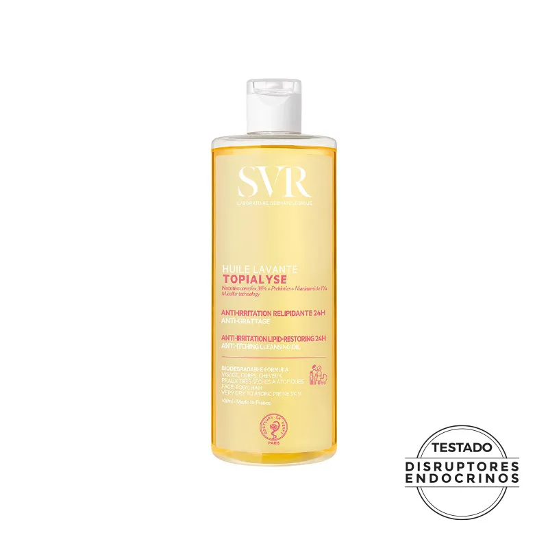 huile lavante aceite limpiador topialyse svr - cont. 400 ml